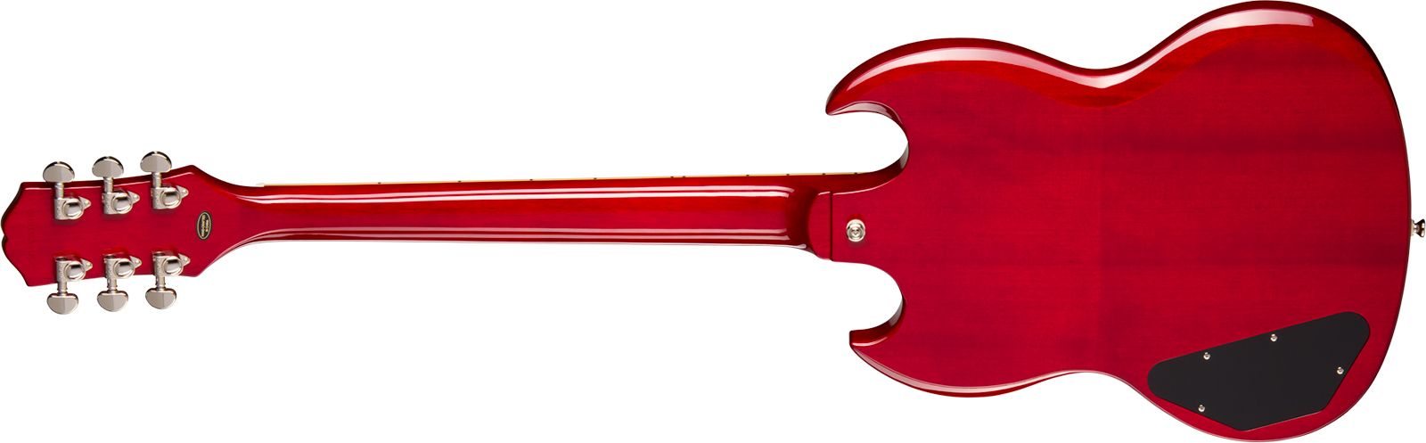 Epiphone Sg Standard Ibg 2h Ht Rw - Cherry - Guitare Électrique Double Cut - Variation 1