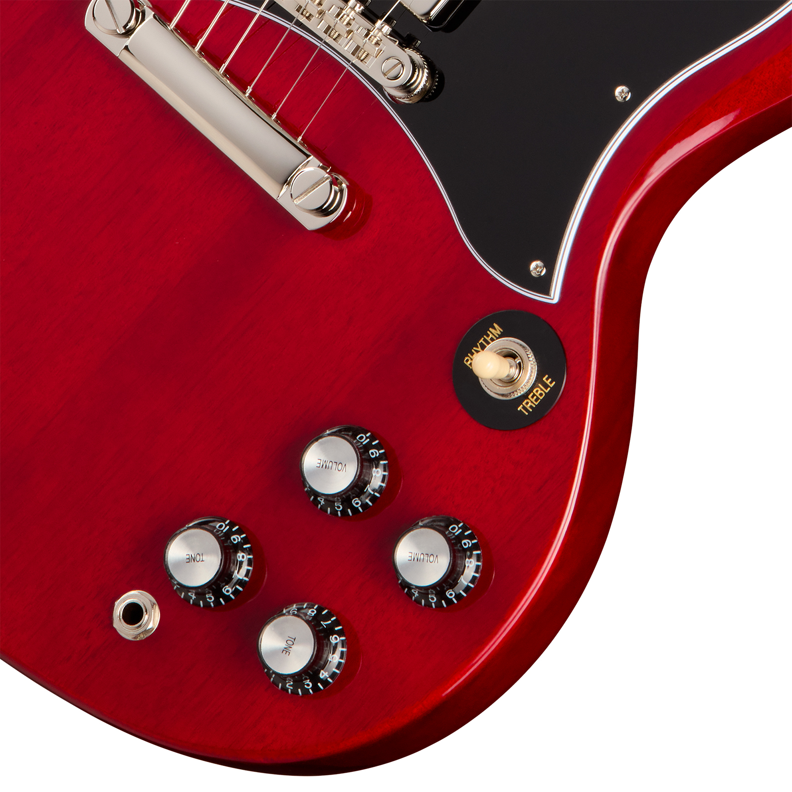 Epiphone Sg Standard Ibg 2h Ht Rw - Cherry - Guitare Électrique Double Cut - Variation 3
