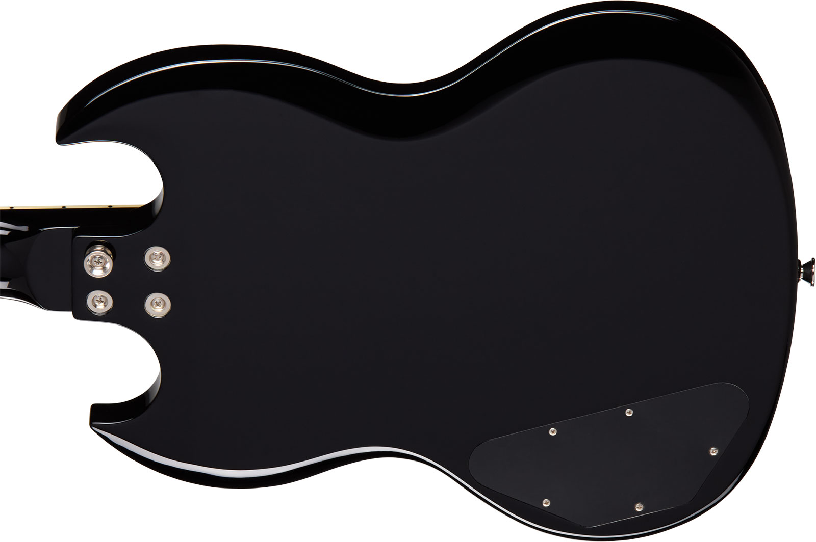 Epiphone Sg Tribute Plus Ibg 2h Ht Lau - Ebony Burst - Guitare Électrique Double Cut - Variation 4