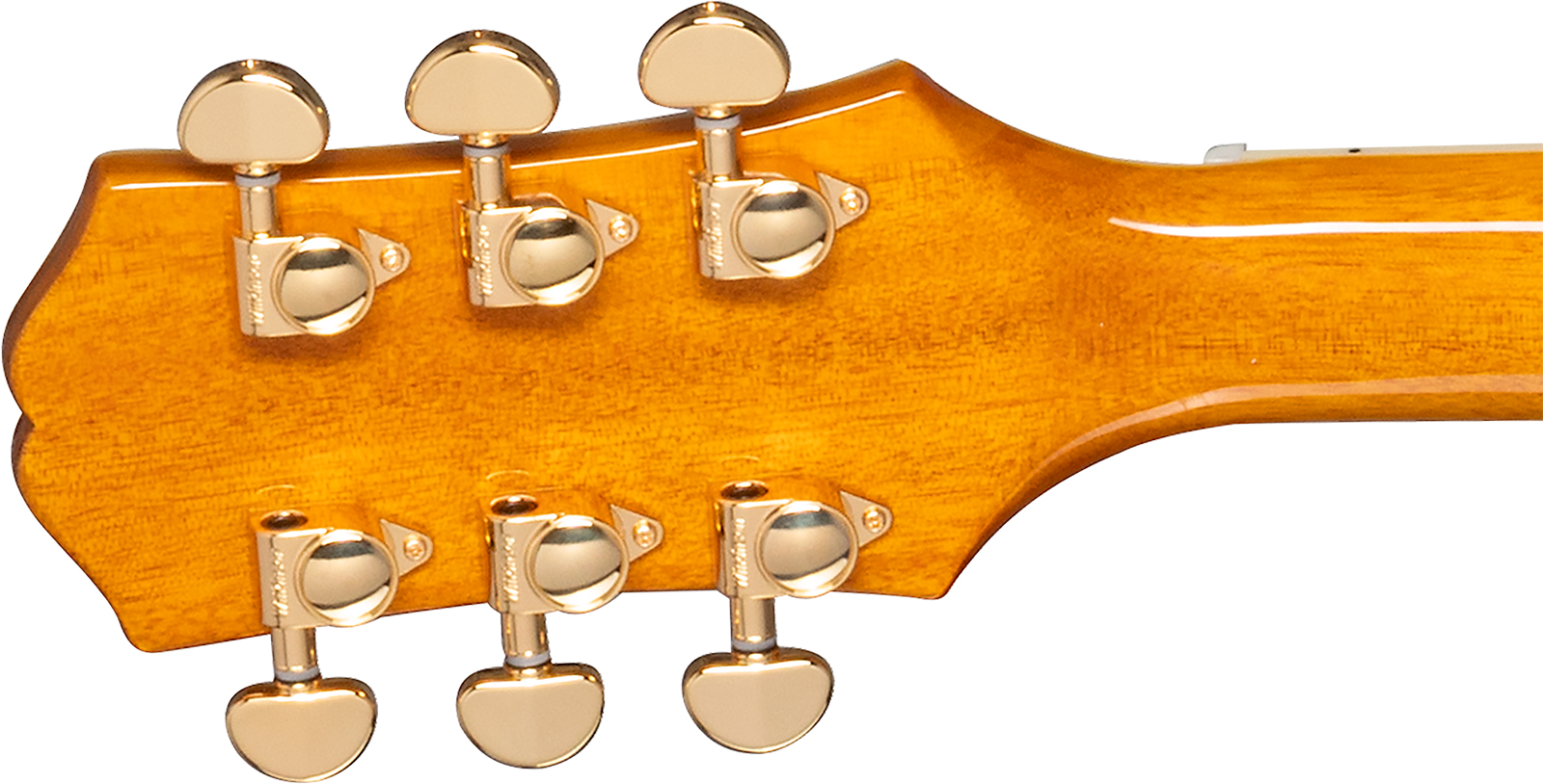Epiphone Sheraton Original Archtop 2mh Ht Rw - Natural - Guitare Électrique 1/2 Caisse - Variation 5