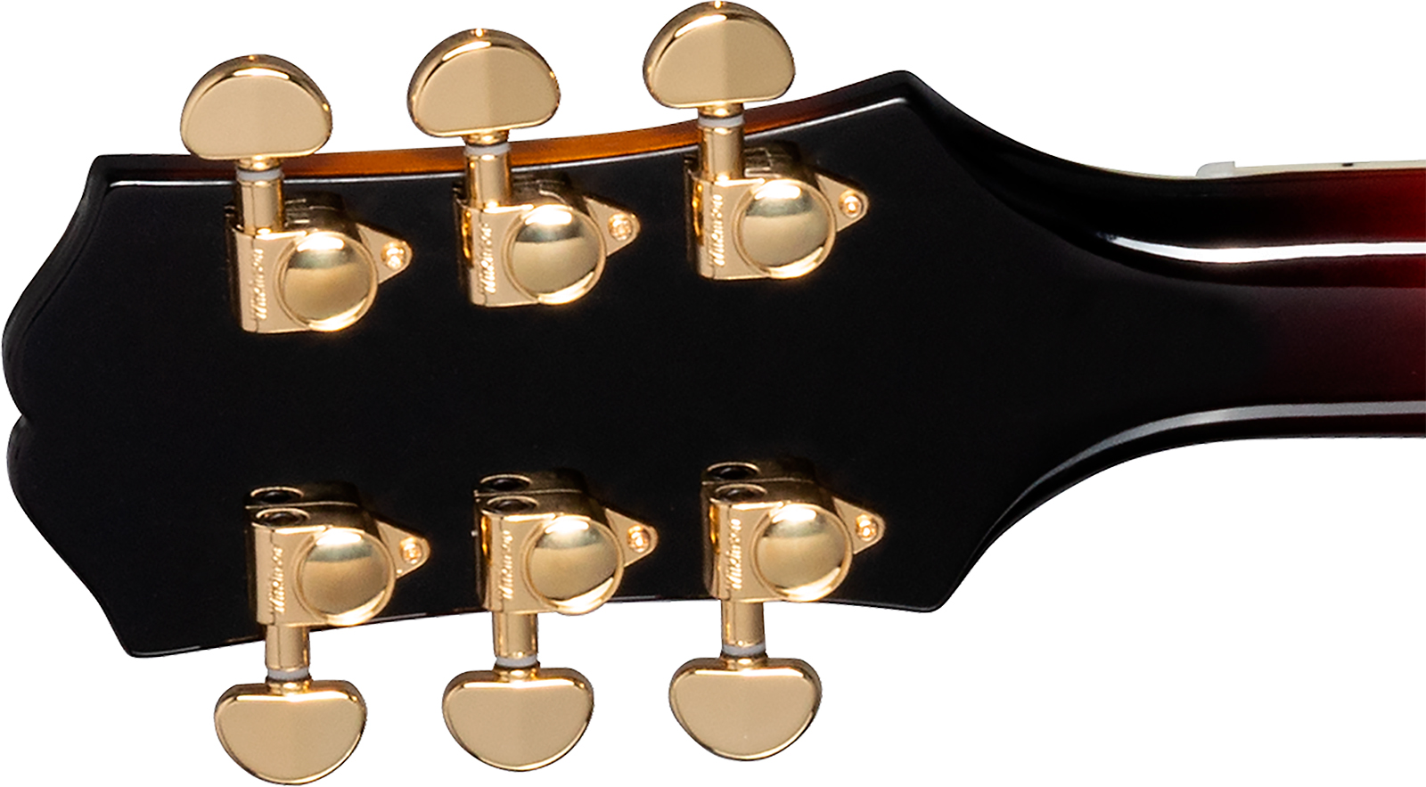 Epiphone Sheraton Original Archtop 2mh Ht Rw - Vintage Sunburst - Guitare Électrique 1/2 Caisse - Variation 5