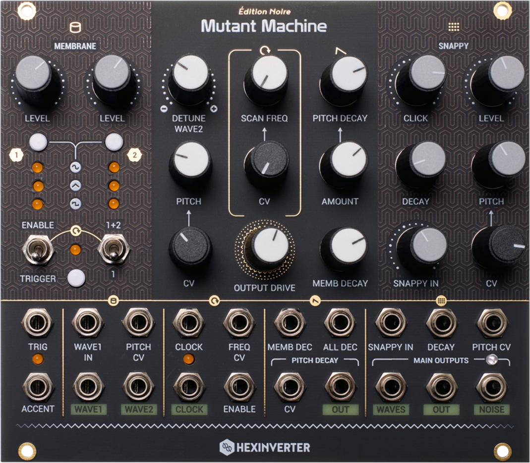 Erica Synths Hexinverter Mutant Machine - Boite À Rythme - Main picture