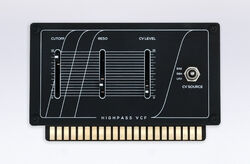 Expandeur Erica synths Bullfrog Highpass VCF Voice Card