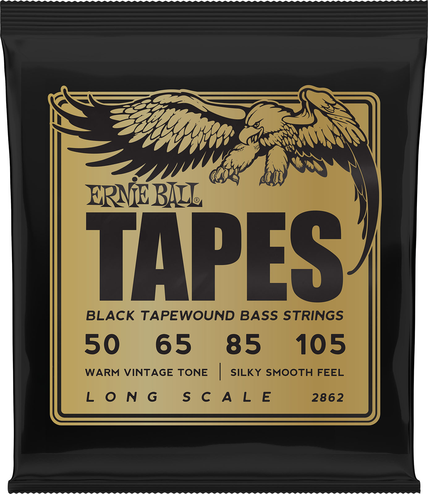 Ernie Ball Cordes Pour Basse Électrique Tapes Long Scale 50-105 - Cordes Basse Électrique - Main picture