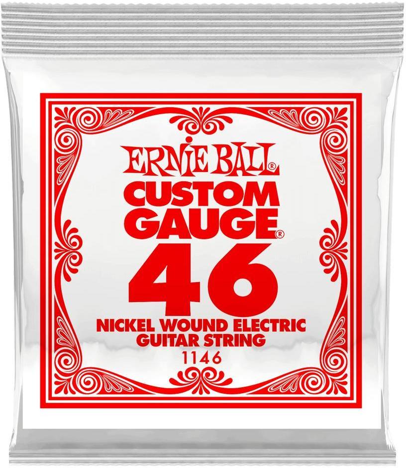 Cordes guitare électrique Ernie ball Electric (1) 1146 Slinky Nickel Wound 46 - Corde au détail