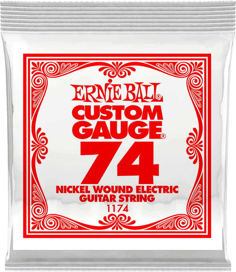 Ernie Ball Corde Au DÉtail Electric (1) 1174 Slinky Nickel Wound 74 - Cordes Guitare Électrique - Main picture