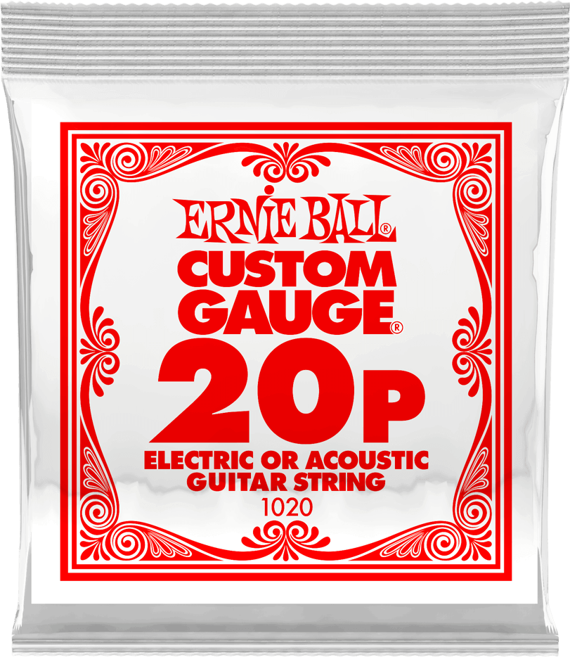 Ernie Ball Corde Au DÉtail Electric / Acoustic (1) 1020 Slinky Nickel Wound 20 - Cordes Guitare Électrique - Main picture