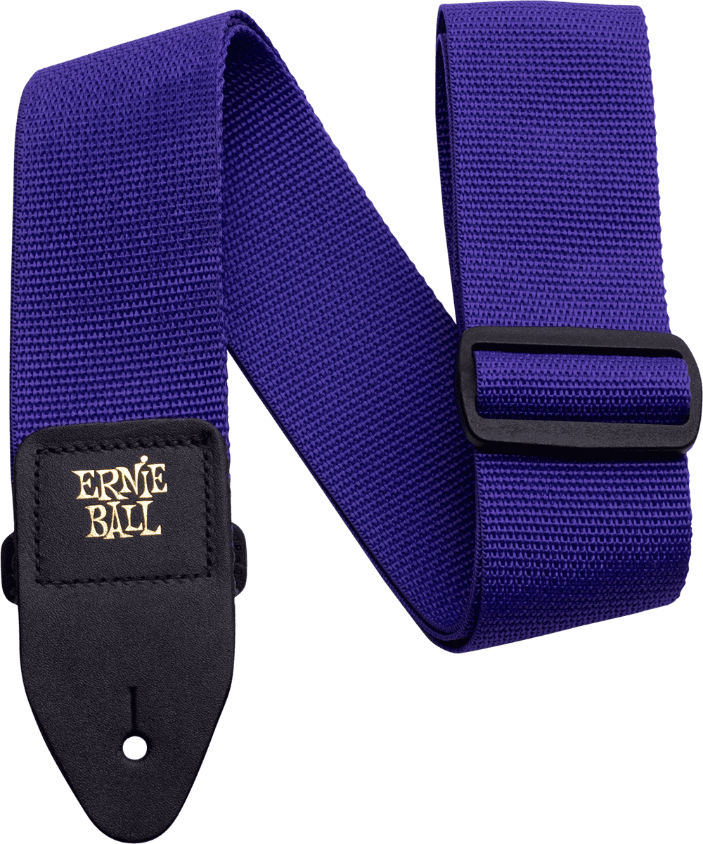 Ernie Ball Polypro 2.inc Guitar Strap Purple - Sangle Courroie - Main picture