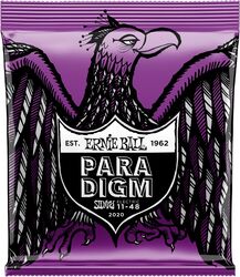 Cordes guitare électrique Ernie ball Electric (6) 2020 Paradigm Power Slinky 11-48 - Jeu de 6 cordes