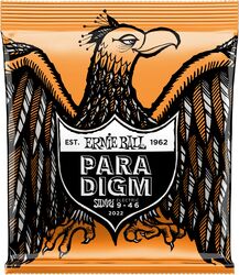 Cordes guitare électrique Ernie ball Electric (6) 2022 Paradigm Slinky 09-46 - Jeu de 6 cordes