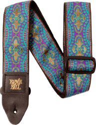 Sangle courroie Ernie ball Jacquard 2-inches Guitar Strap - Kashmir Moonrise