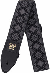 Sangle courroie Ernie ball Jacquard Guitar Strap - Regal Black