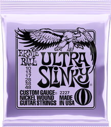 P02227 Electric Guitar 6-String Set Ultra Slinky Nickel Wound 10-48
