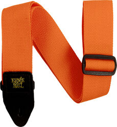 Polypro 2-inches Guitar Strap - Orange & Black