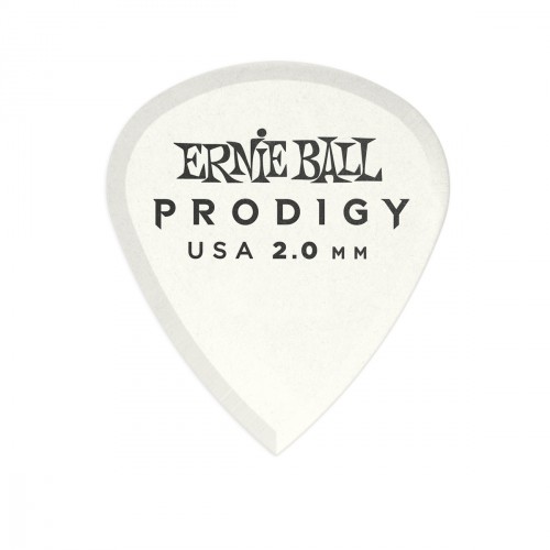 Ernie Ball Mediators Prodigy Sachet De 6 Blanc Mini 2mm - MÉdiator & Onglet - Variation 1