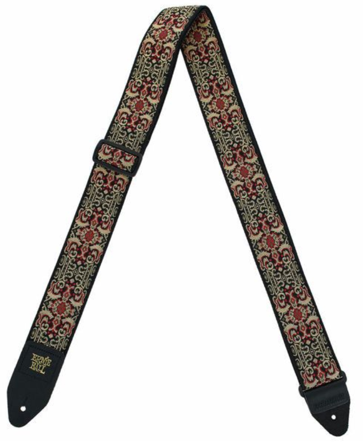 Ernie Ball P04167 Persian Gold Jacquard 2in. Guitar Strap Polypropylene 5.08cm - Sangle Courroie - Variation 1