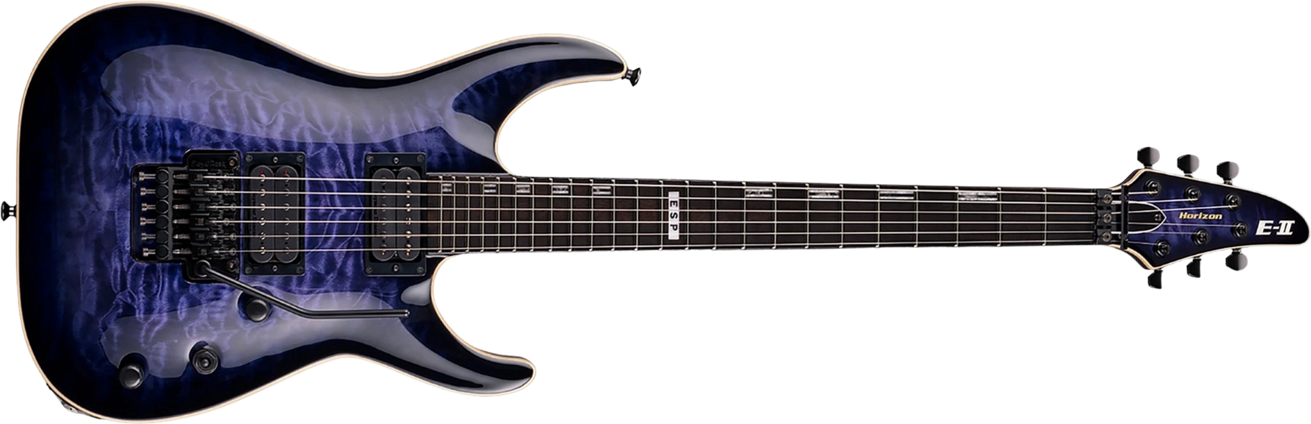 Esp E-ii Horizon Fr Jap 2h Seymour Duncan Eb - Reindeer Blue - Guitare Électrique Forme Str - Main picture