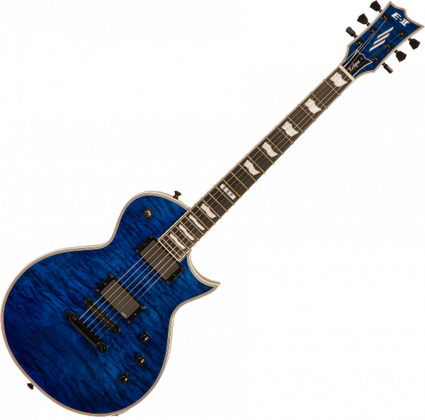 Guitare électrique solid body Esp E-II Eclipse #ES6295193 - Marine Blue