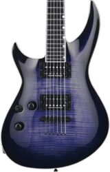 Guitare électrique gaucher Esp E-II Horizon-III LH (Japan) - Reindeer blue