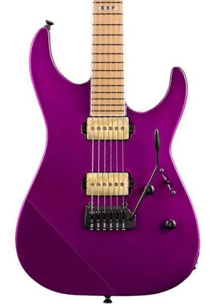 Guitare électrique forme str Esp E-II M-II HST P Japan - Voodoo purple