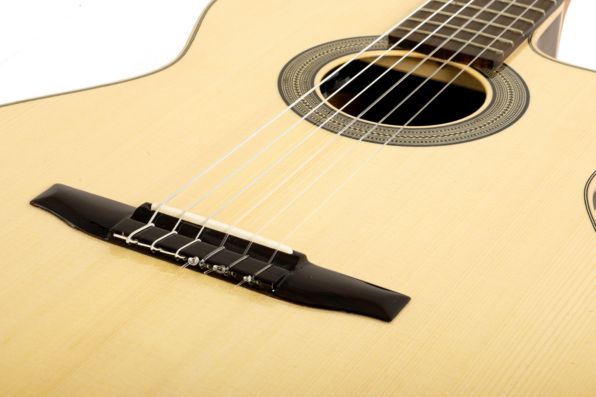 Esteve Crossover Electro Epicea Palissandre Rw - Natural - Guitare Classique Format 4/4 - Variation 1
