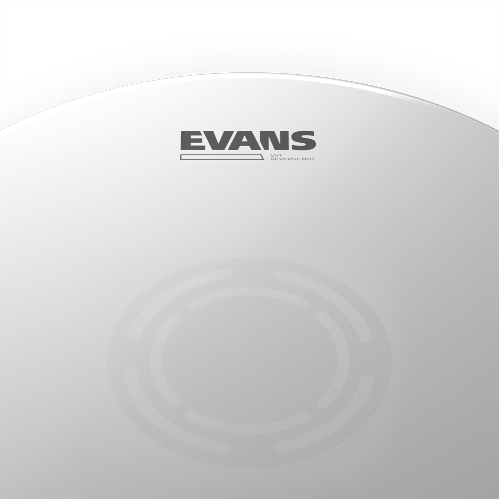 Evans B13uv1rd Uv1 Reverse Dot Snare Drum Head - 13 Pouces - Peau Tom - Variation 1