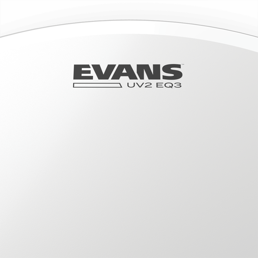 Evans Bd20gb3uv2 Eq3 Bass Drumhead - 20 Pouces - Peau Tom - Variation 1