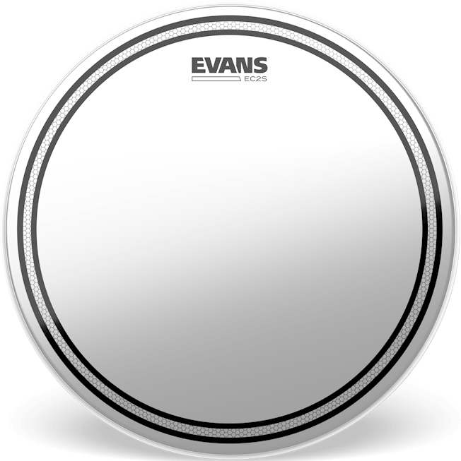 Evans Ec2s Frosted Tom Batter - 14 Pouces - Peau Tom - Main picture