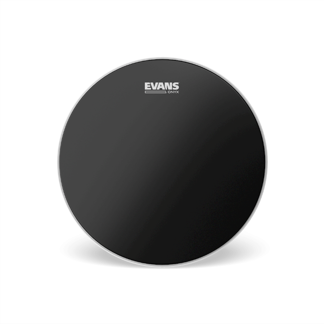 Evans B18onyx2 Onyx Tom Frappe Noire - 18 Pouces - Peau Grosse Caisse - Main picture