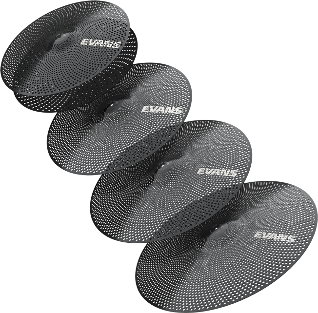 Evans Db One Cymbal Pack Low Volume 14 16 18 20 - Pack Peaux - Main picture