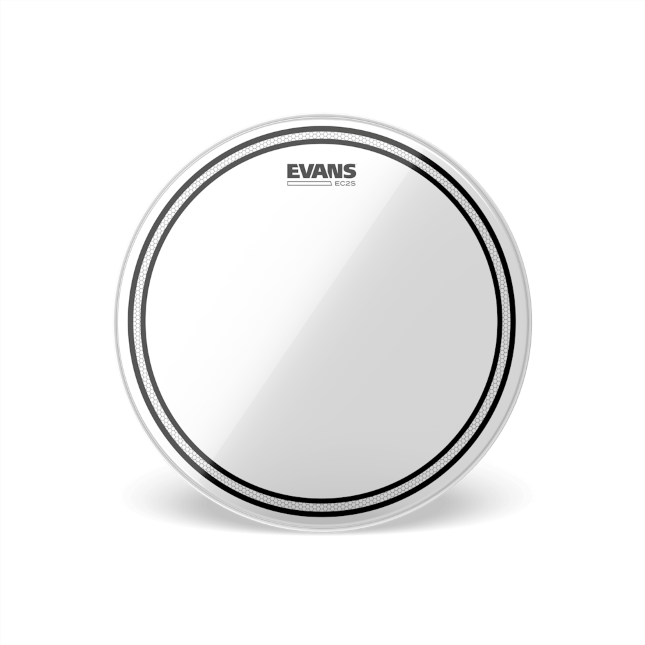 Evans Ec2s Clear Tom Batter - 12 Pouces - Peau Tom - Main picture