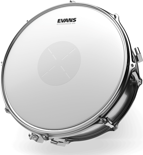 Evans Power Center Coated Drumhead B14g1d - 14 Pouces - Peau Caisse Claire - Main picture