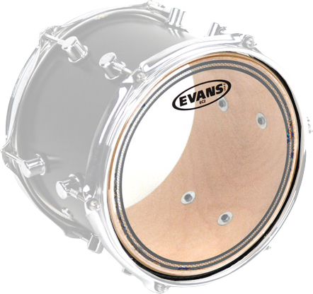 Evans Tt12ec2s   Ec2s  Frappe Transparente 12 - 12 Pouces - Peau Tom - Main picture