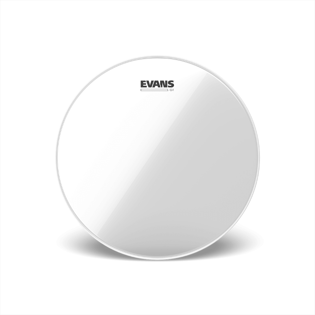 Evans Tt12g1   G1 Tom  Frappe Transparente 12 - 12 Pouces - Peau Tom - Main picture