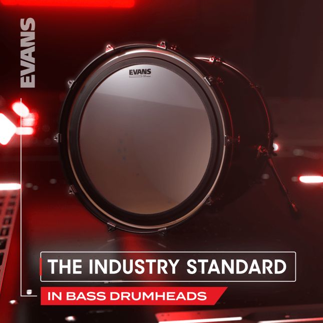 Evans Emad Resonant Bass Drumhead Bd22remad - 22 Pouces - Peau Grosse Caisse - Variation 1