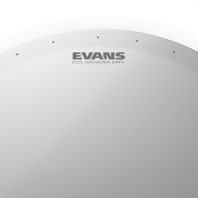 Evans Genera Dry Peau 13 - 13 Pouces - Peau Caisse Claire - Variation 1