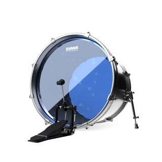 Evans Hydraulic Blue Bass Batter - 20 Pouces - Peau Grosse Caisse - Variation 2