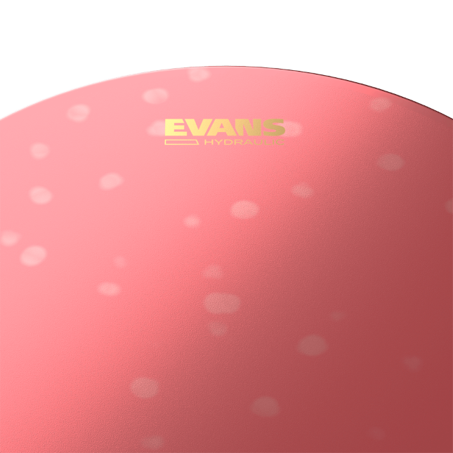 Evans Hydraulic Red Coated Snare Batter - 14 Pouces - Peau Caisse Claire - Variation 3