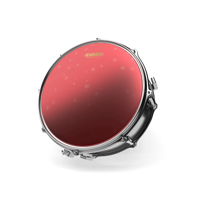 Evans Hydraulic Red Coated Snare Batter - 14 Pouces - Peau Caisse Claire - Variation 4