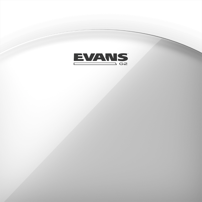 Evans Tt10 G2tom Frappe Genera G2 Clear 10 - 10 Pouces - Peau Tom - Variation 3