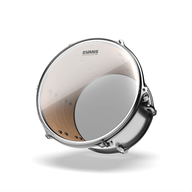 Evans Tt10 G2tom Frappe Genera G2 Clear 10 - 10 Pouces - Peau Tom - Variation 4