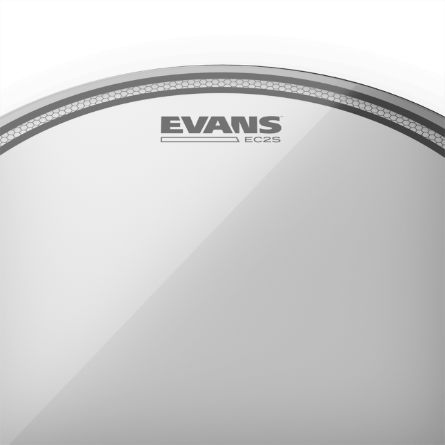 Evans Tt14ec2s Ec2s Transparente 14 - 14 Pouces - Peau Tom - Variation 4
