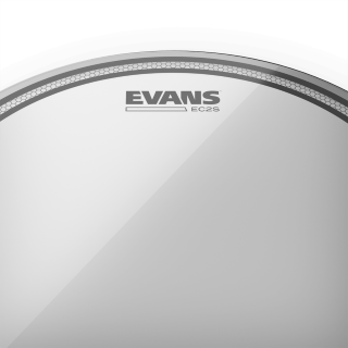 Evans Ec2s Clear Tom Batter - 18 Pouces - Peau Tom - Variation 1