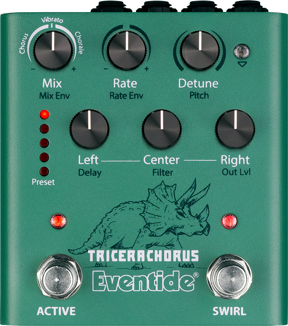 Eventide Tricerachorus - PÉdale Chorus / Flanger / Phaser / Tremolo - Main picture