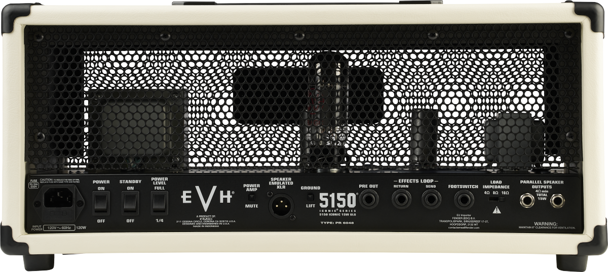 Evh 5150 Iconic 6l615w Head Ivory - Ampli Guitare Électrique TÊte / PÉdale - Variation 2
