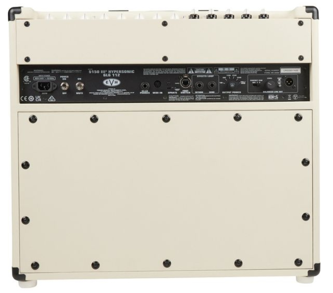 Evh 5150iii Hypersonic 6l6 1x12 Combo 50w Ivory - Ampli Guitare Électrique Combo - Variation 1