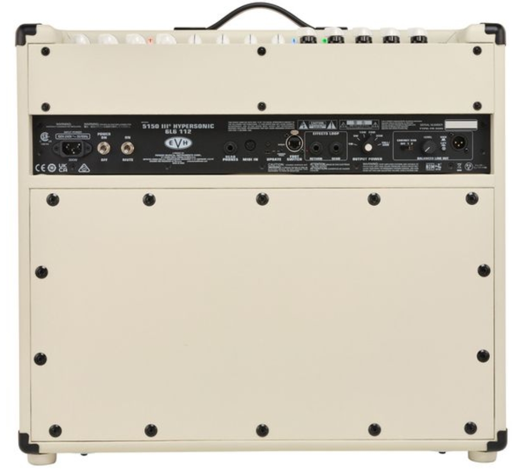 Evh 5150iii Hypersonic 6l6 2x12 Combo 50w Ivory - Ampli Guitare Électrique Combo - Variation 2