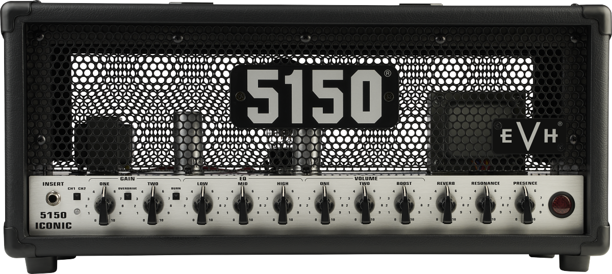 Evh 5150 Iconic 6l615w Head Black - Ampli Guitare Électrique TÊte / PÉdale - Main picture