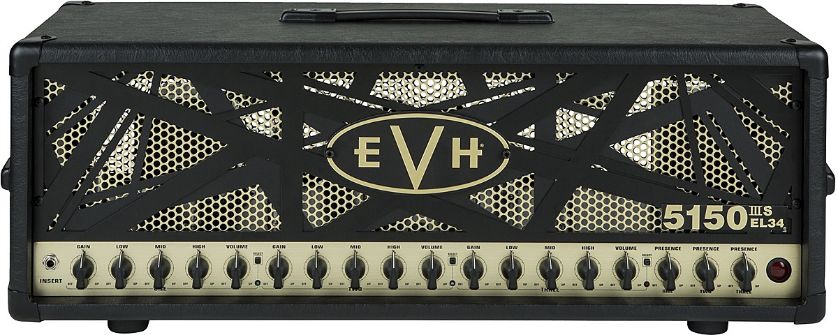 Evh 5150iiis 100w El34 Head Black & Gold - Ampli Guitare Électrique TÊte / PÉdale - Main picture