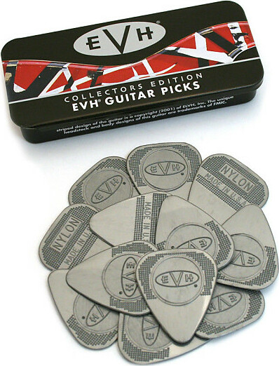 Evh Lot De 12 Mediators Premium Pick Tin .60mm - MÉdiator & Onglet - Main picture